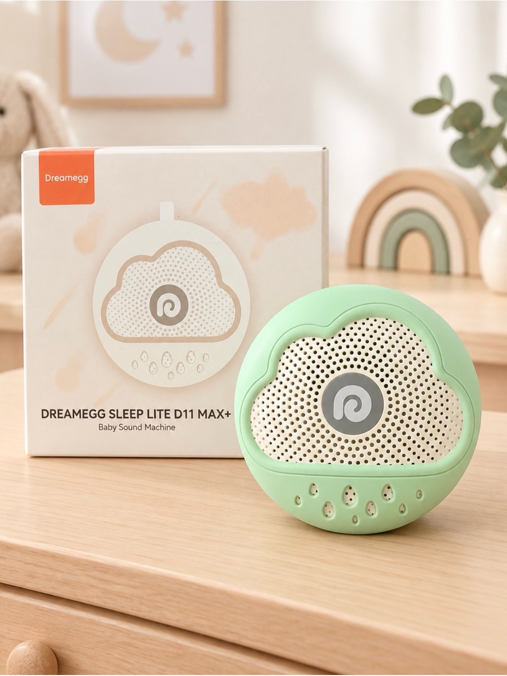 Sleep Lite D11 Max+ Baby Sound Machine — Mint Green
